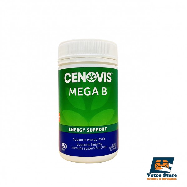 Viên Uống Bổ Sung Vitamin B Cenovis Mega B 250 Viên